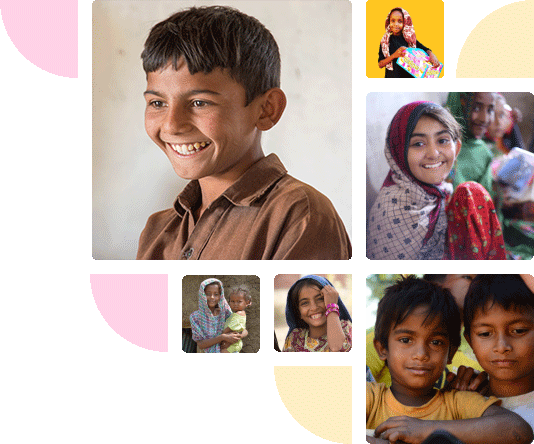 about-us-banner About Charity Right: children receiving meals worldwide
